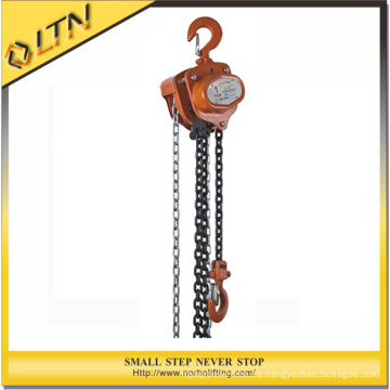 Polipasto de cadena de 5 toneladas / Polipasto de cadena vital / Polipasto de bloque de cadena